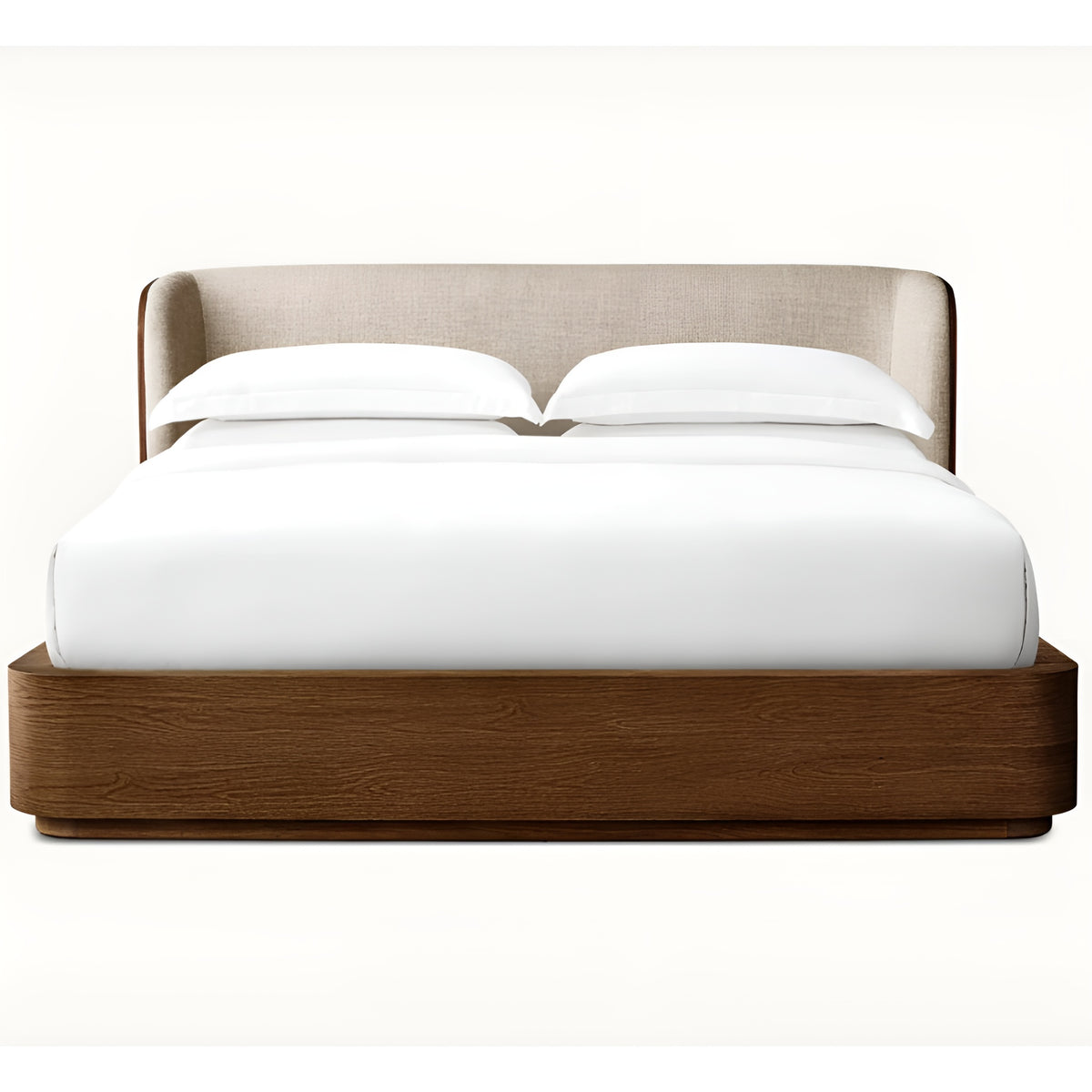 Aurelia Serenity Bed with Curved Headboard