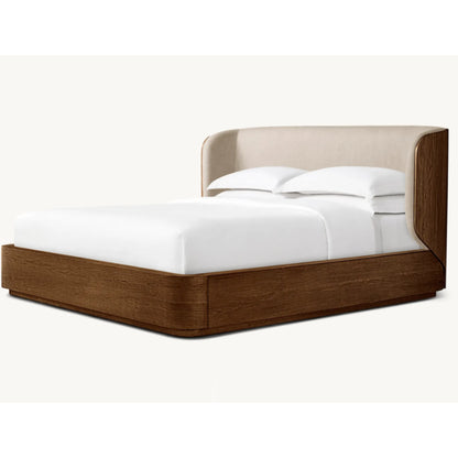 Aurelia Serenity Bed with Curved Headboard