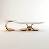 Aurion Luxe Duo Coffee Table Set — Studio Shot